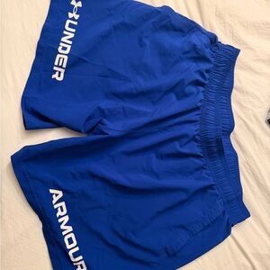 Under Armour Men's Athletic Shorts in Vibrant Blue